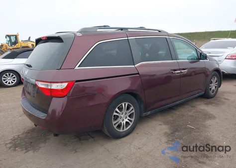 2011 Honda Odyssey Ex z USA, uszkodzony, nr VIN 5FNRL5H46BB095817